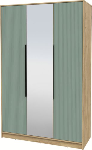 Шкаф распашной Интерлиния Концепт Лайн КТ-Ш3з (дуб золотой/мята)