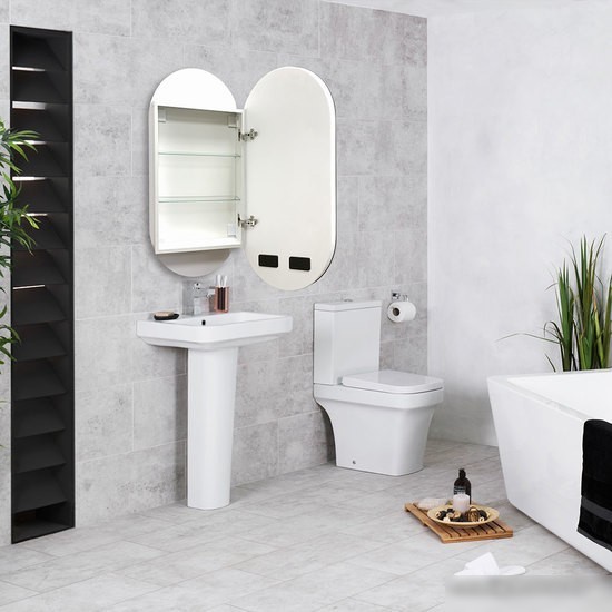 Silver Mirrors Шкаф с зеркалом Soho 50х100 LED-00002515