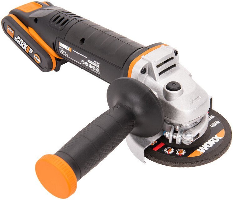 Угловая шлифмашина Worx WX800.9 (без АКБ)