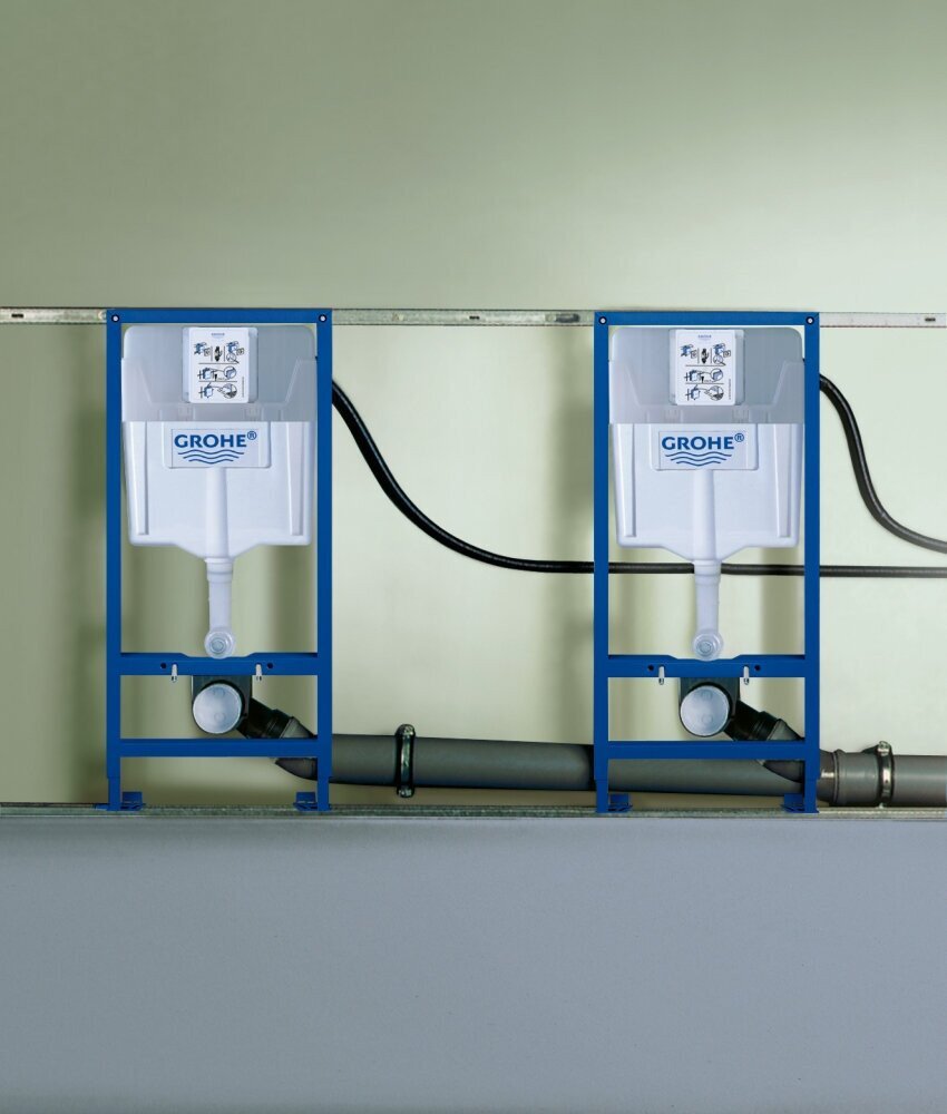 Унитаз подвесной Grossman GR-4411BMSQ + GROHE Rapid SL 38721001 (с кнопкой)