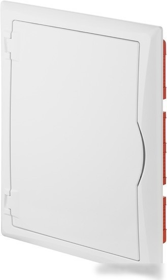 Бокс пластиковый Elektro-Plast Eco Box 2x12M, N/PE 3x 2x16+7x10mm2, белая пласт. дверь, белый RAL9003, 430x350x95mm, IP40