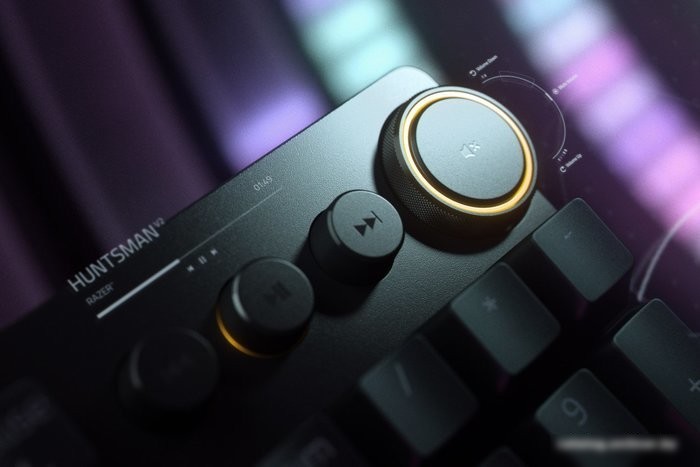 Клавиатура Razer Huntsman V2 (Purple Switch, нет кириллицы)