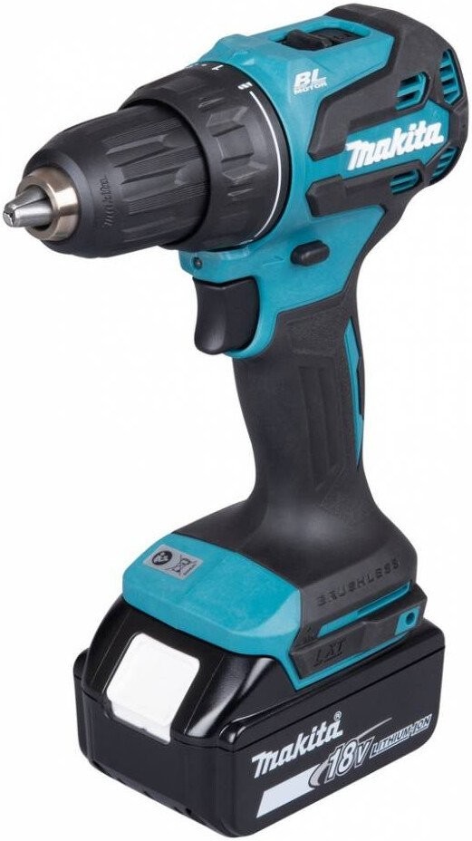 Дрель-шуруповерт Makita DDF490SFJ (с 2-мя АКБ, кейс)