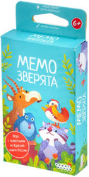 Настольная игра Мир Хобби Мемо Зверята 915863