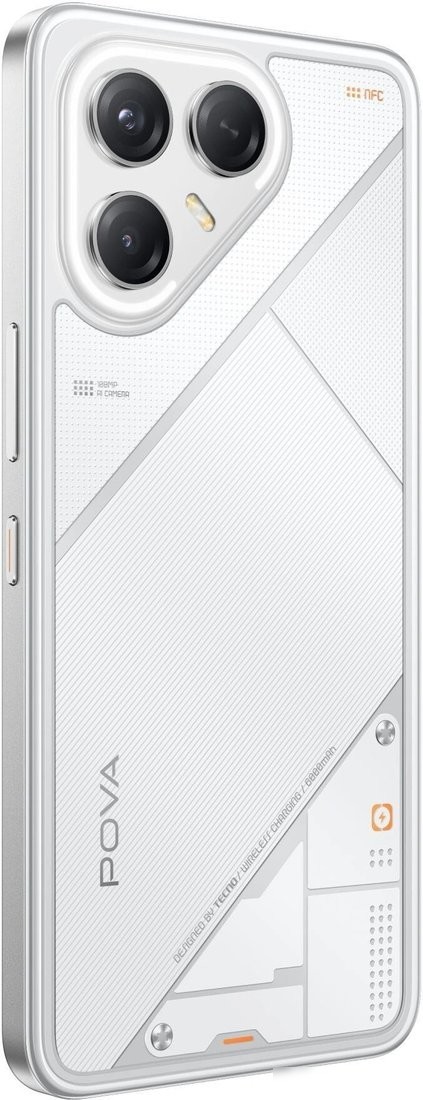 Телефон Tecno Pova 7 Ultra 5G LJ9 8GB/256GB (белый)