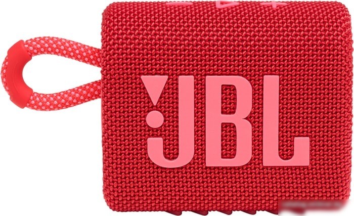 Беспроводная колонка JBL Go 3 (красный)