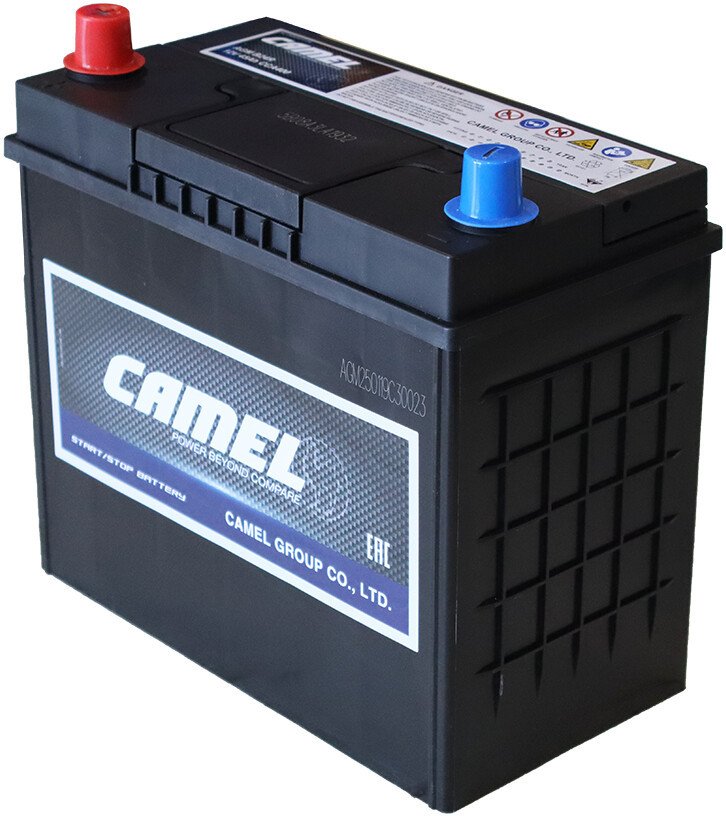 Автомобильный аккумулятор Camel AGM Asia Рус 400А AGM B24R (45 А·ч)