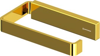 Держатель для туалетной бумаги Whitecross Cubo CU2460GL (золото)