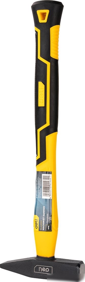 Молоток Deli YS EDL442003 (300г, фибергласовая рукоятка)