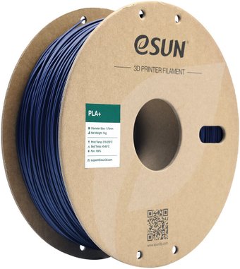 Филамент eSUN PLA+ PLA+175D-U5B1 (1.75 мм, 5 кг, темно-синий)