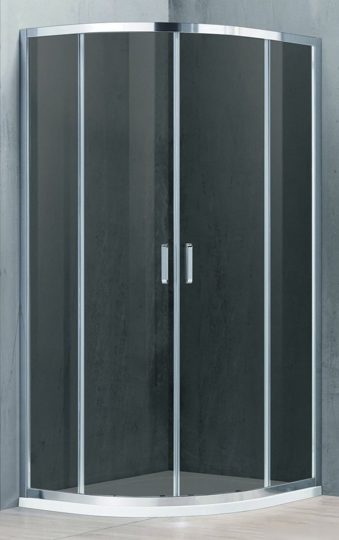 Душевой уголок Adema Glass Line 100х90 (тонированное стекло)