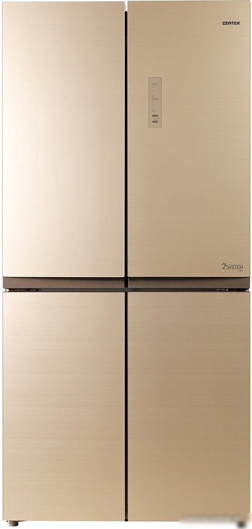 Четырёхдверный холодильник CENTEK CT-1756 NF Beige Glass Четырёхдверный холодильник CENTEK CT-1756 NF Beige Glass