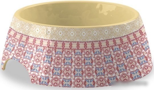 Миска TarHong Flower Fields PVA3071PBFTM (желтый/красный с рисунком)