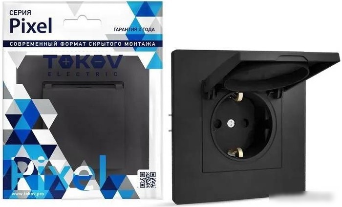 Розетка Tokov Electric Pixel TKE-PX-R1ZSW1-C14