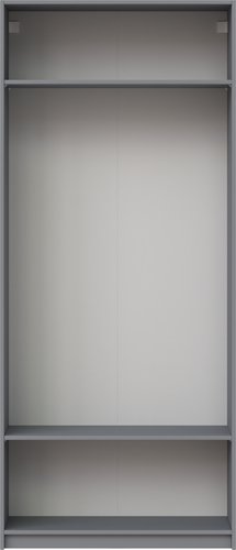 Шкаф-купе Mio Tesoro Макс 100x36x233 2.06.07.260.4 (серый)