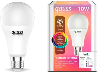 Светодиодная лампочка Gauss Smart Home 1180112