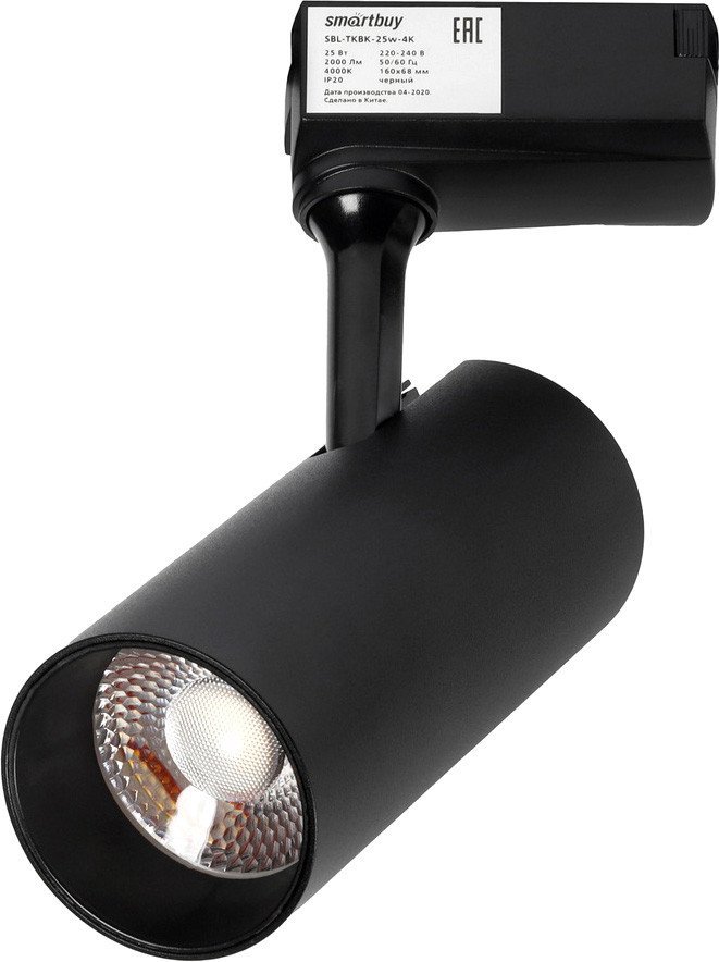 Трековый светильник SmartBuy SBL-TKBK2-25w-4K