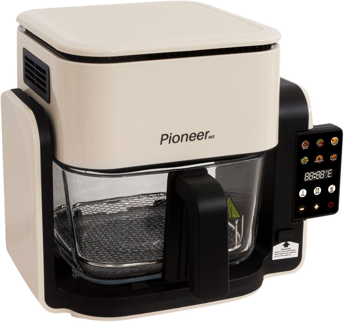 Аэрогриль (аэрофритюрница) Pioneer SM555D (бежевый)