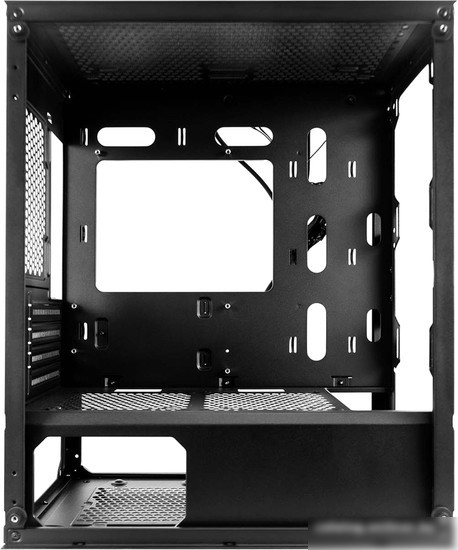 Корпус 1stPlayer Firebase X4-M-BK-2F1P-1F1