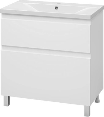 Misty Тумба под умывальник Лаки 80 П-Лак-01080-0112Я+RCW-140380WH
