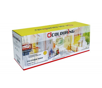 Картридж Colouring CG-CF382A (аналог HP 312A (CF382A))