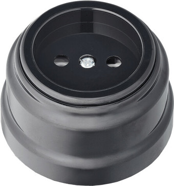 Розетка Bylectrica РА16-0201 (черный)