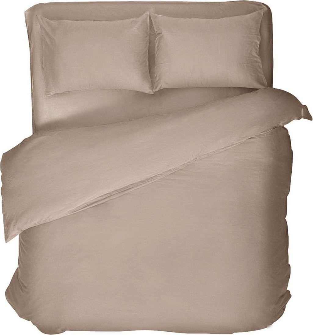 2-спальный комплект постельного белья Verossa Melange 2сп 50x70 775854 (Praline)
