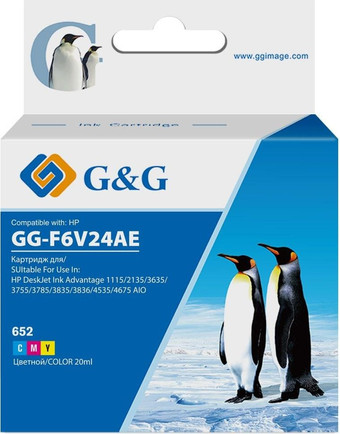 Картридж G&G GG-F6V24AE (аналог HP F6V24AE)