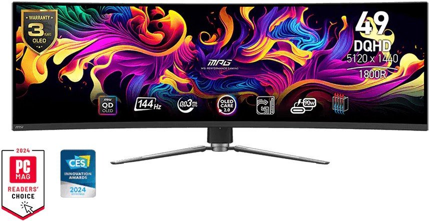 Игровой монитор MSI MPG 491CQP QD-OLED