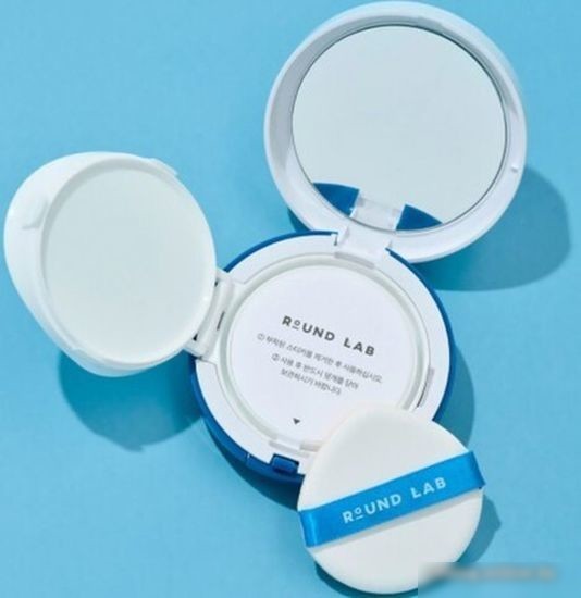 Крем солнцезащитный Round Lab Birch Juice Moisturizing Sun Cushion SPF50+ PA++++ (15 г)