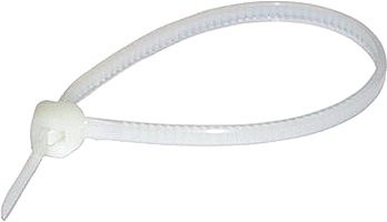 Стяжка для кабеля Rexant 07-0100 (белый, 100 шт)