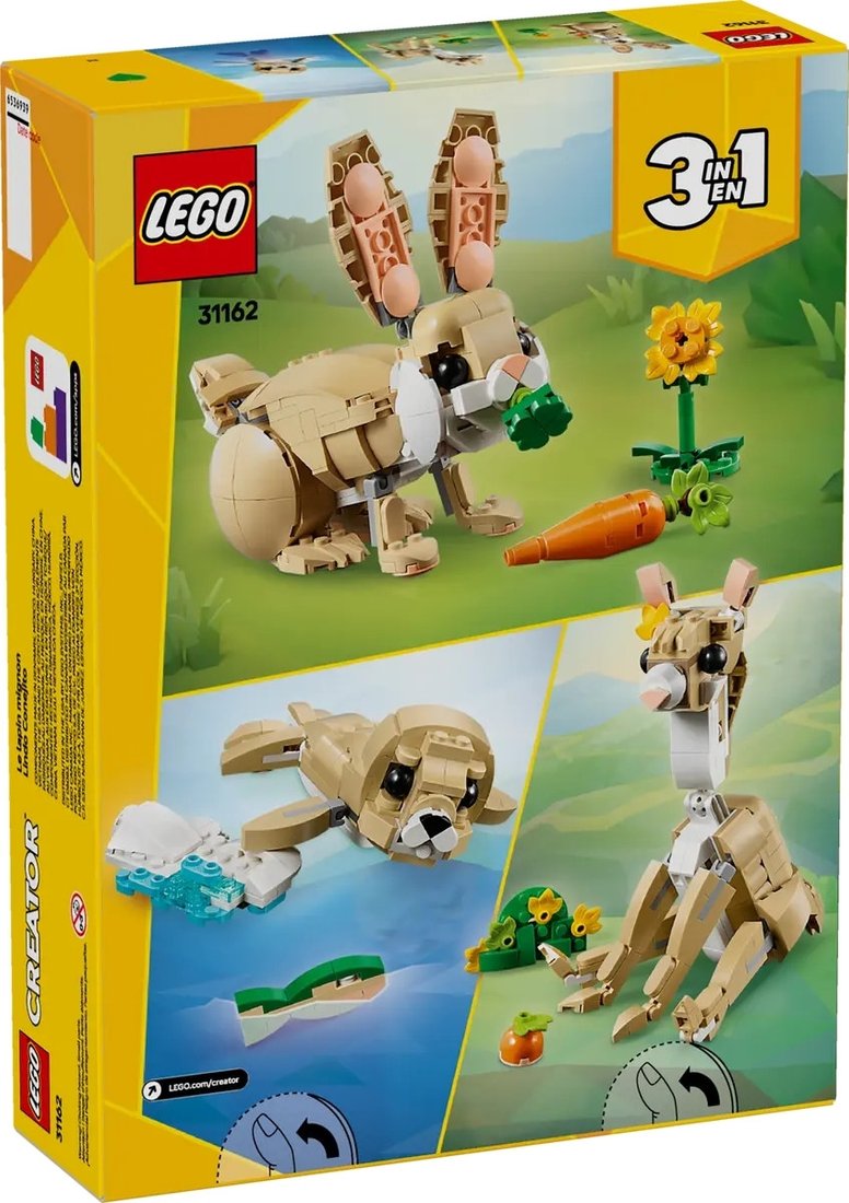 Конструктор LEGO Creator 3 в 1 31162 Милый кролик