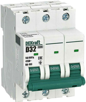 Выключатель автоматический Schneider Electric DEKraft 12372DEK