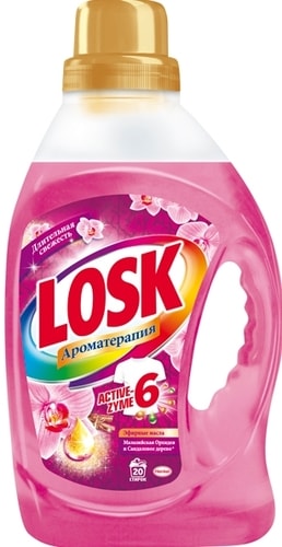 Гель для стирки Losk Ароматерапия Малазийская Орхидея и Сандаловое Дерево 1.46 л