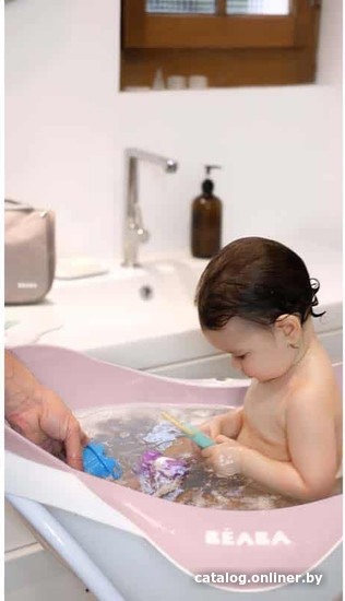 Ванночка для купания Beaba Camele'o Baignoire Old Pink 920354