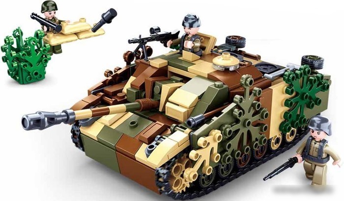 Конструктор Sluban Армия M38-B0858 Боевая бронированная машина