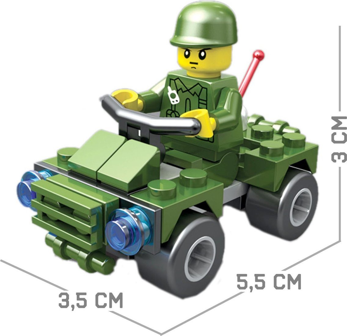 Конструктор Sima-Land Военный патруль 1019688