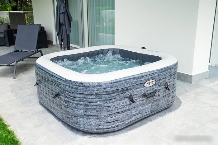 Надувной бассейн Intex Greystone Deluxe 28452 (196х71)