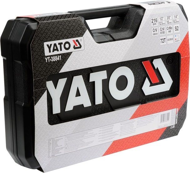 Универсальный набор инструментов Yato YT-38841 (216 предметов)