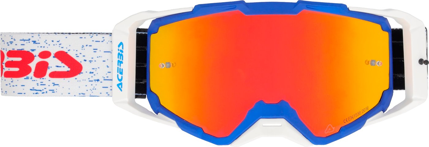 Мотошлем Acerbis Vitrion Mirror 0027520.245 (синий/белый)
