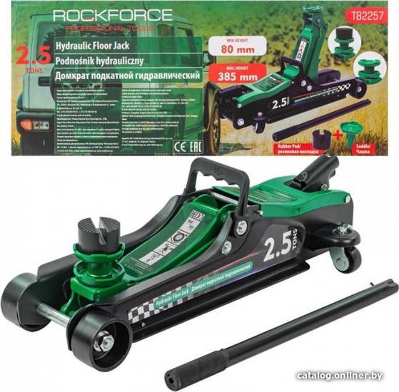 Подкатной домкрат RockForce RF-T82257 2.5т