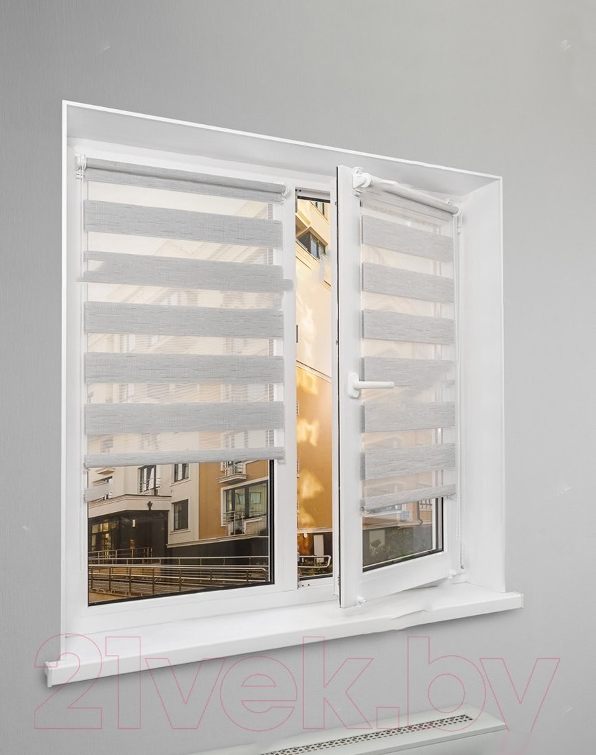Рулонные шторы Lm Decor ДН LB 54-02 200х185 (серебристый)