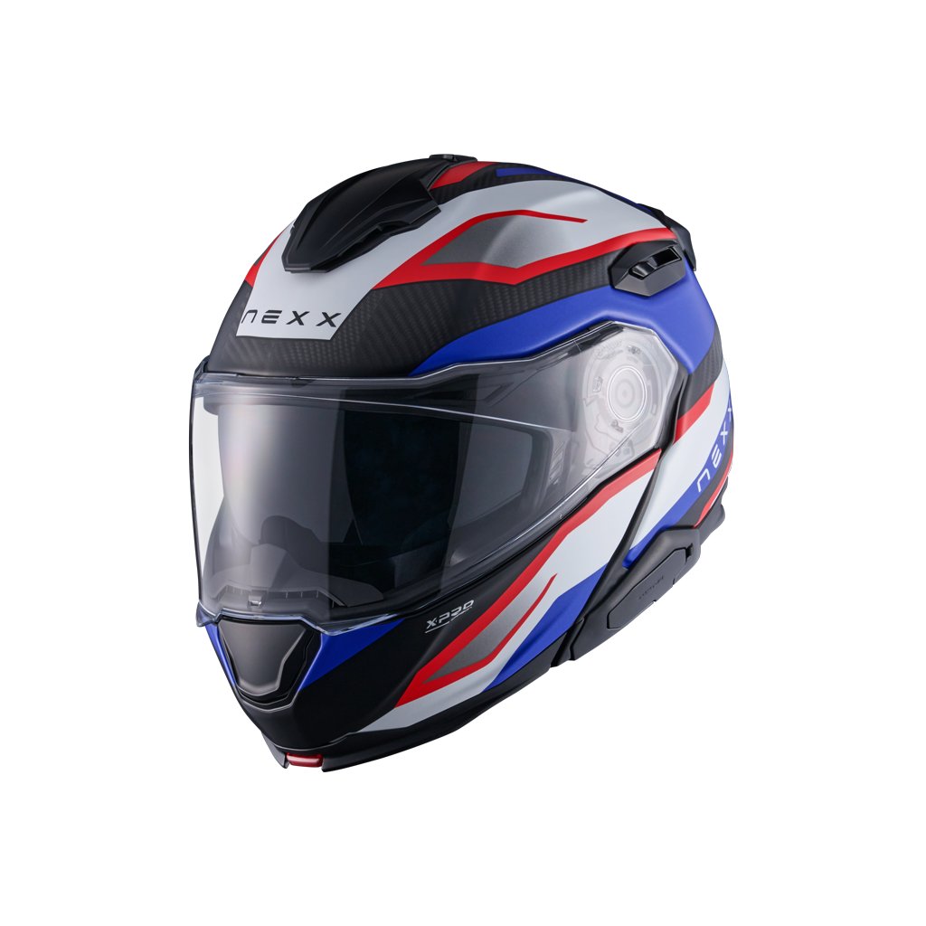 Мотошлем Nexx Helmets X.Lifetour Pro Mile (M, синий/красный)