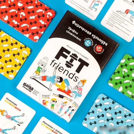 Настольная игра Банда умников FIT friends