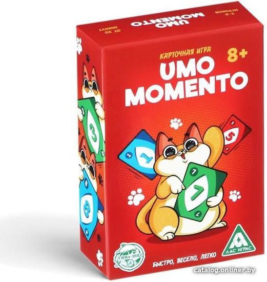 Настольная игра Лас Играс Umo Momento 70 карт 7263053