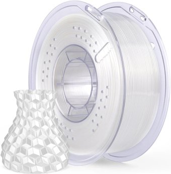 Филамент Elegoo PLA Silk (1.75 мм, 1 кг, белый шелк)