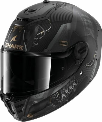 Мотошлем Shark Spartan Rs Carbon Xbot Mat (р. L, карбон/черный матовый/бронзовый)