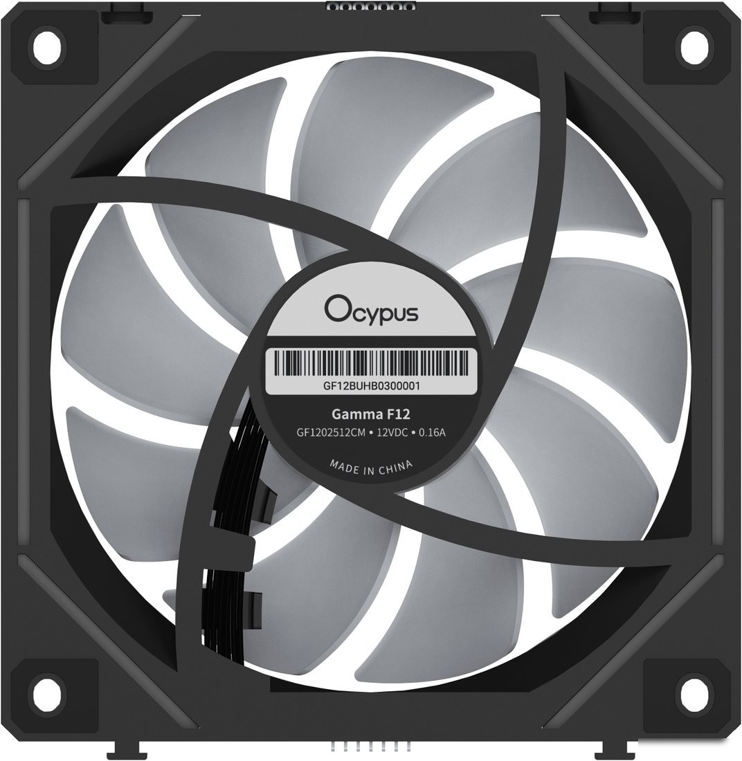Комплект вентиляторов для корпуса Ocypus Gamma F12 Uni BK ARGB 3IN1
