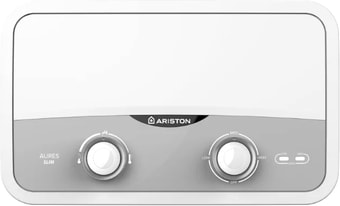 Проточный электрический водонагреватель кран+душ Ariston Aures SF 5.5 COM