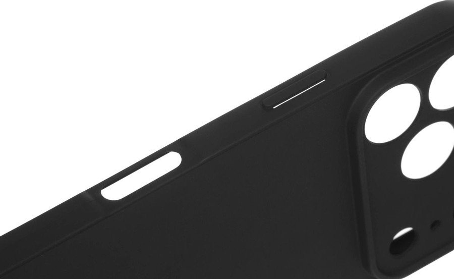 Чехол для телефона BoraSCO Silicone Case для Apple iPhone 17 Pro 75707 (черный)